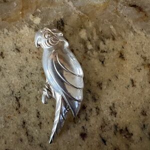 Sterling silver pendant or brooch